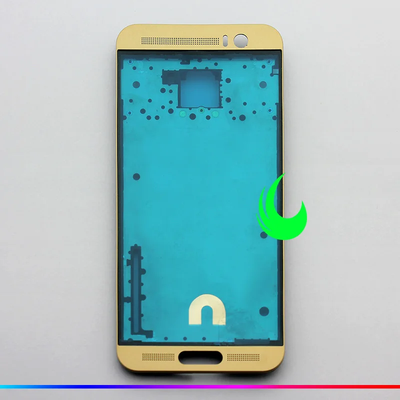 ЖК-дисплей спереди Корпус Frame Обложка рамка для HTC One m9+ M9 плюс с клеем Запчасти для авто для M9 плюс рама