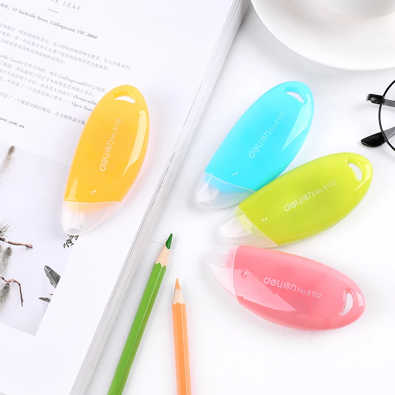 Канцелярские товары из Южной Кореи 4 шт./лот милые корректирующие ленты