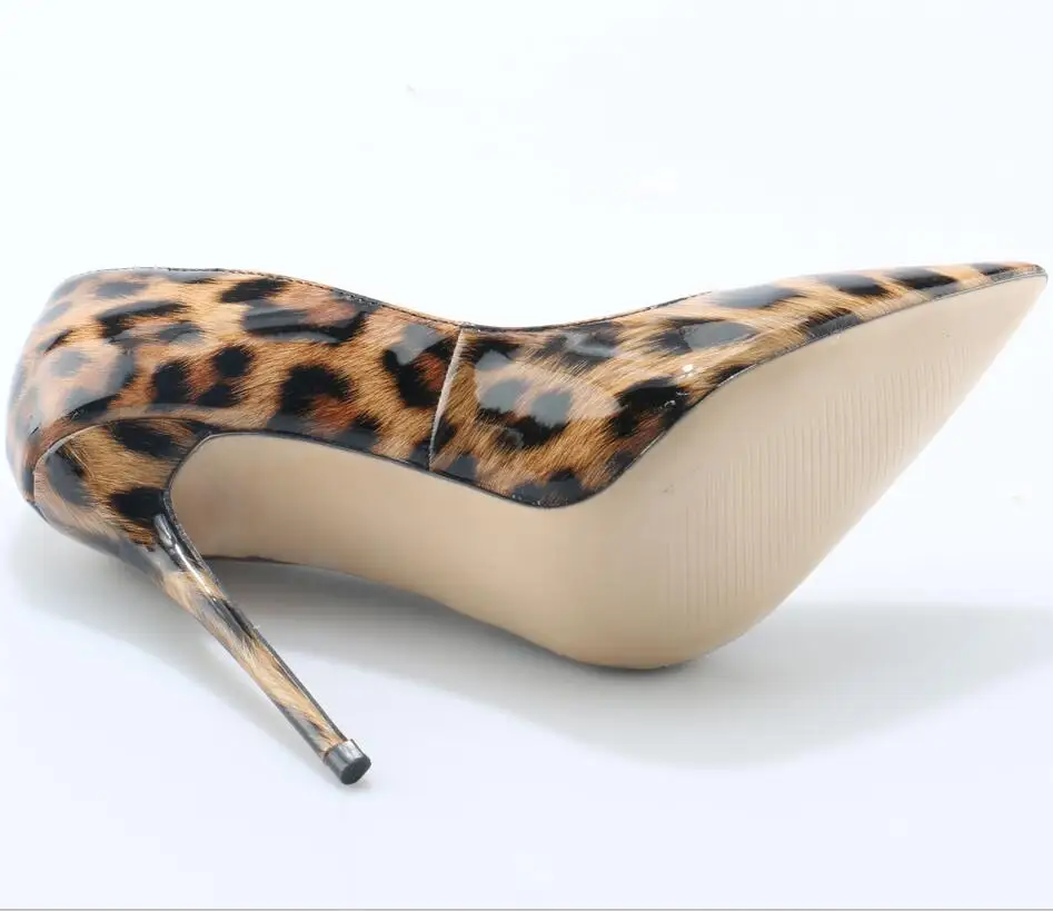 Новинка 2018 года Лидер продаж леопардовые туфли лодочки на высоком каблуке