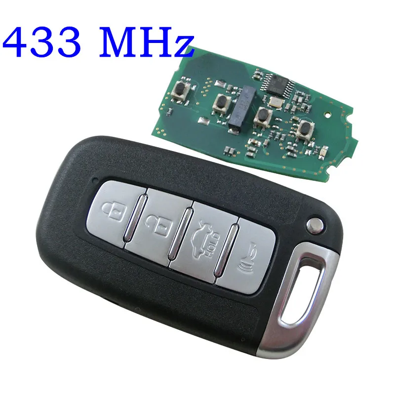 Смарт ключ с 4 кнопками 433 МГц 95440 3W000 для Kia Hyundai i30 ix35 Sonata Elantra Santa Fe пульт