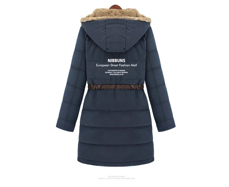 Winter New Arrival Fashion Slim Wadded Overcoat Female Thickening Liner Medium-long Cold-proof Cotton-padded Jacket Outerwear | Женская