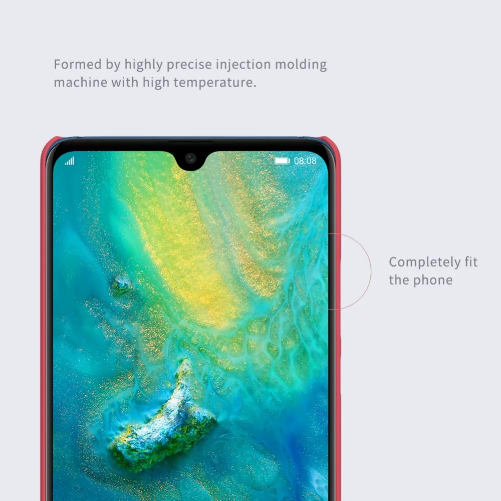 Чехол NILLKIN Матовый для Huawei mate 20 X жесткий матовый чехол-накладка 20x | Мобильные