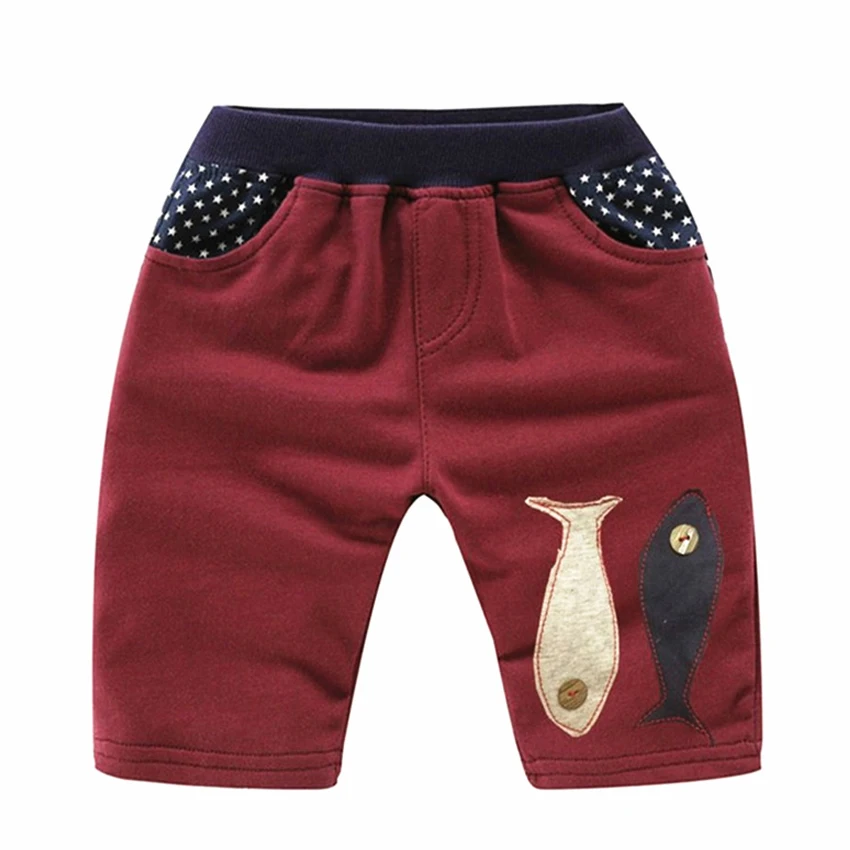 2018 модные летние шорты для маленьких мальчиков хлопковая детская одежда