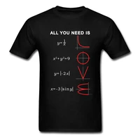 geometric algebra equation graph tshirts a ll you need is love math science problem black fashion teeshirt plus size new t shirt