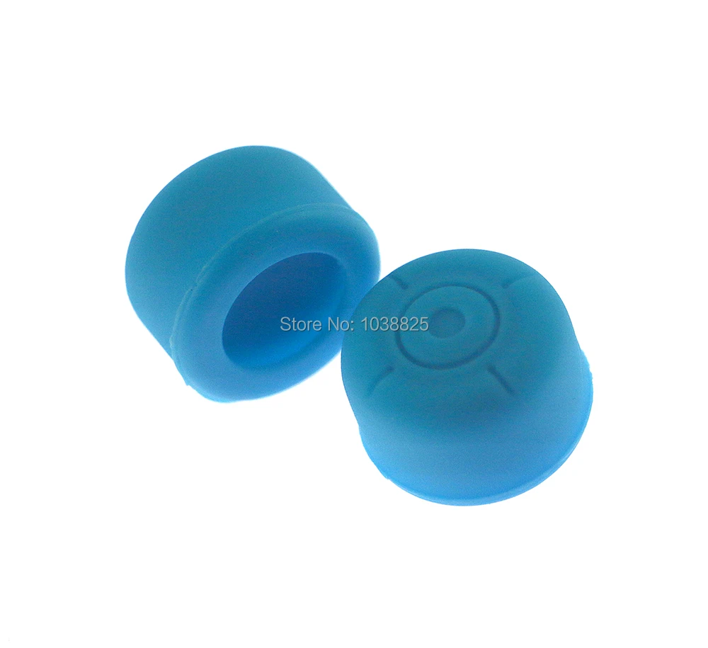 2 шт./лот силиконовый джойстик с усиленным аналоговым зажимом и крышкой для Nintendo