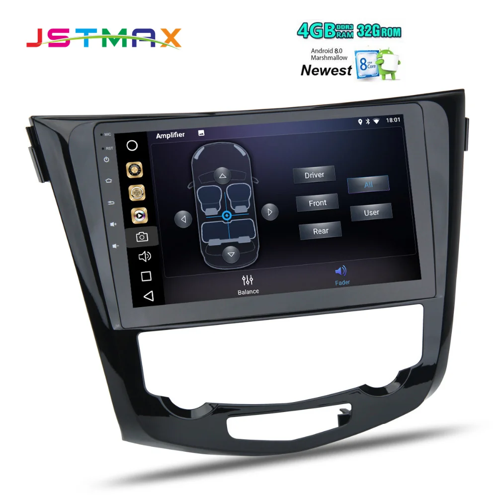 10 2 &quotAndroid 8 0 автомобиля gps радио плеер для Nissan X Trail 2014 2015 2016 2017 с Octa Core 4 Гб + 32 ГБ