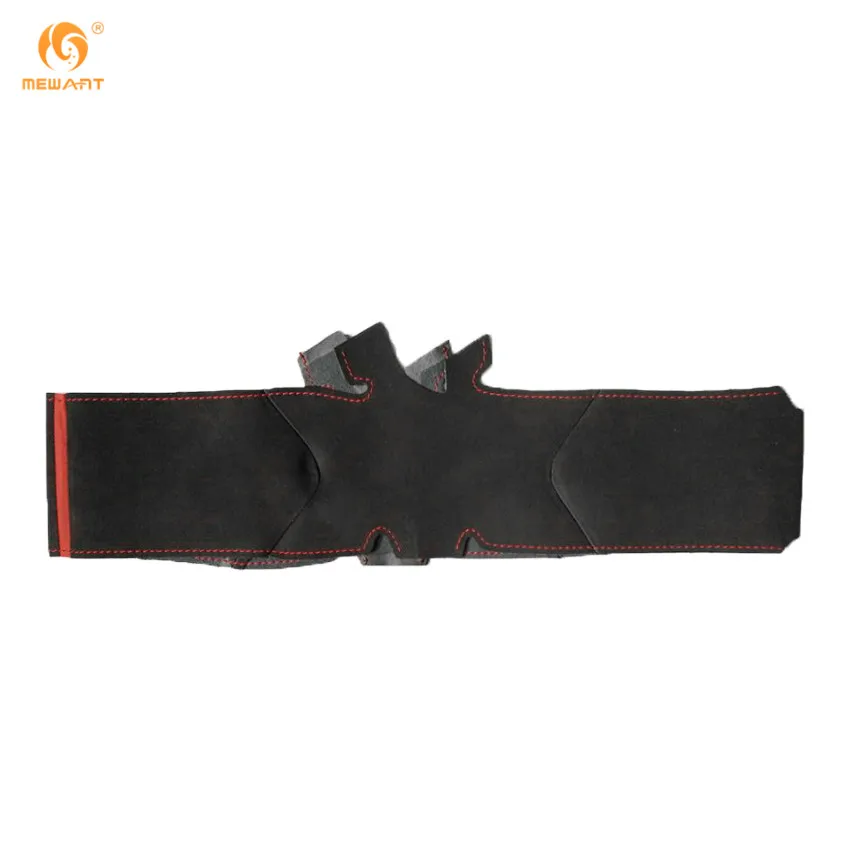 MEWANT Black Suede Red Marker Car Steering Wheel Cover for Mercedes Benz C180 C200 C260 C300 B200 Interior Accessories Parts | Автомобили