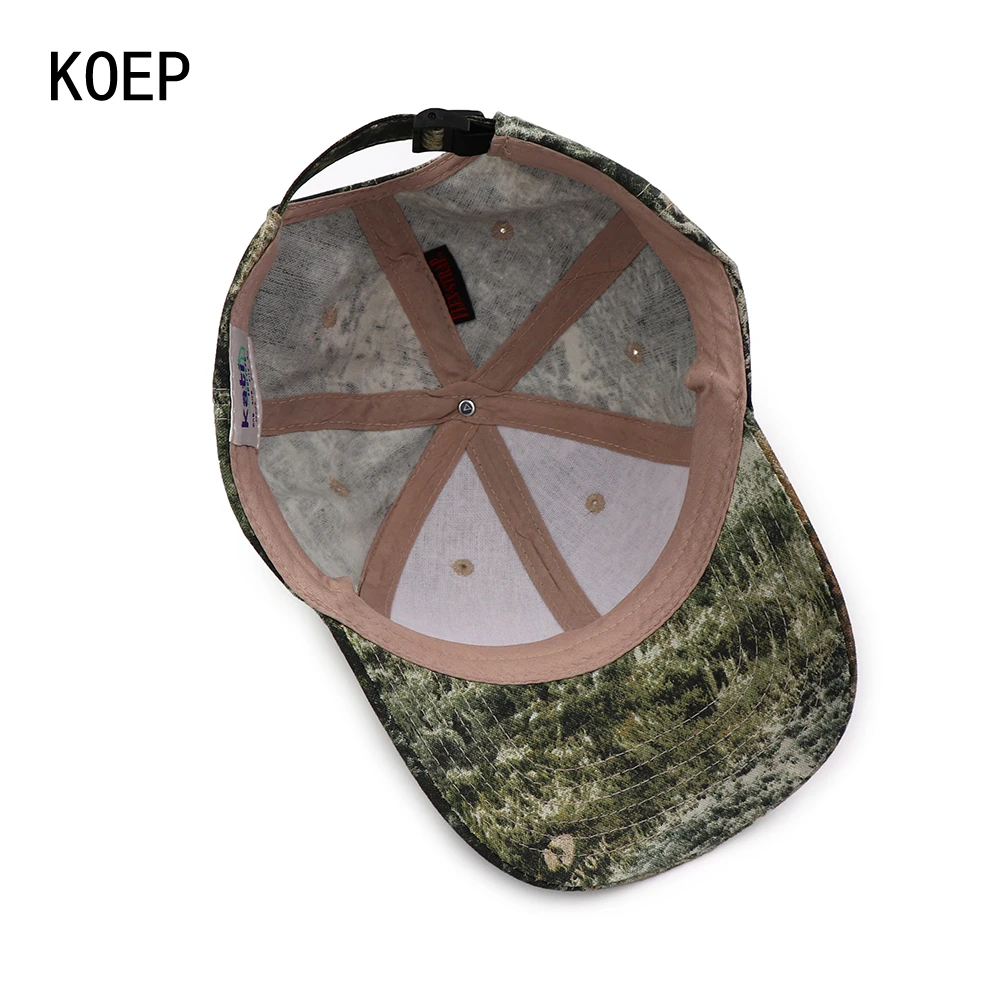 Новое поступление 2018 камуфляжная бейсболка KOEP Кепка в стиле гор кепка для охоты