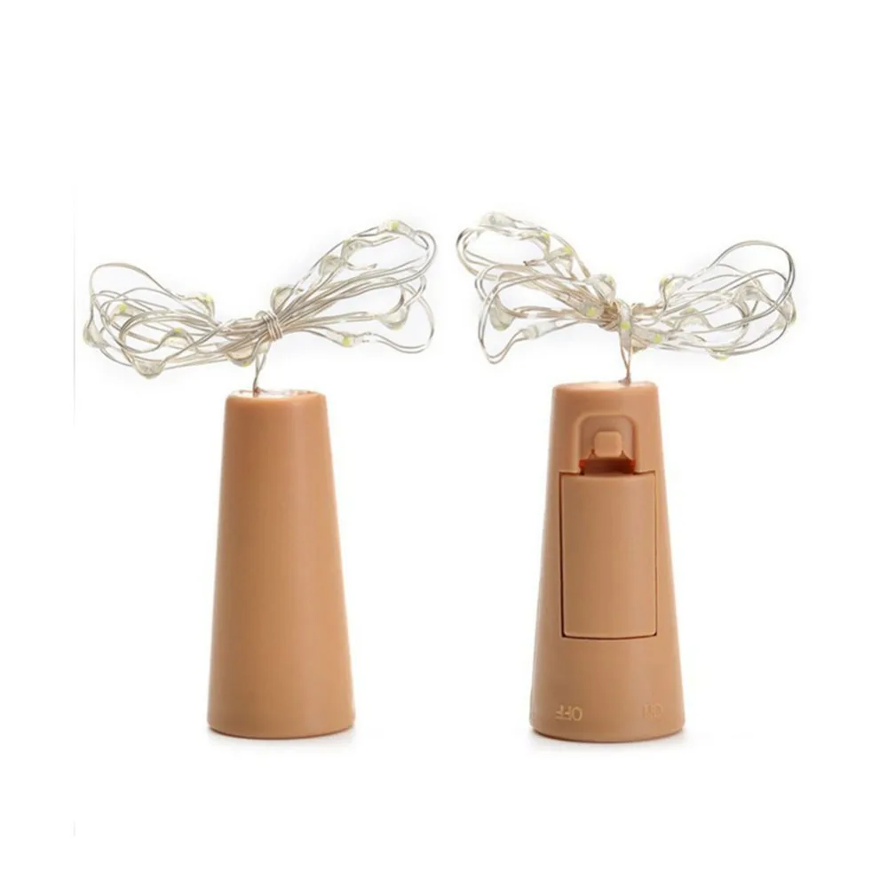 

Copper Wire String Light with Bottle Stopper Led Lights Decoration 10m 10LED Fairy Lamp Party Home Christmas Wedding Decoration