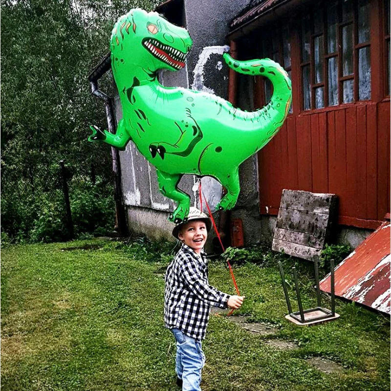 

11pcs Boys Birthday Dino Party Dinosaur Foil Balloon Confetti Latex Ballons Dino Air Baloon Globos Baby Shower Birthday Decor