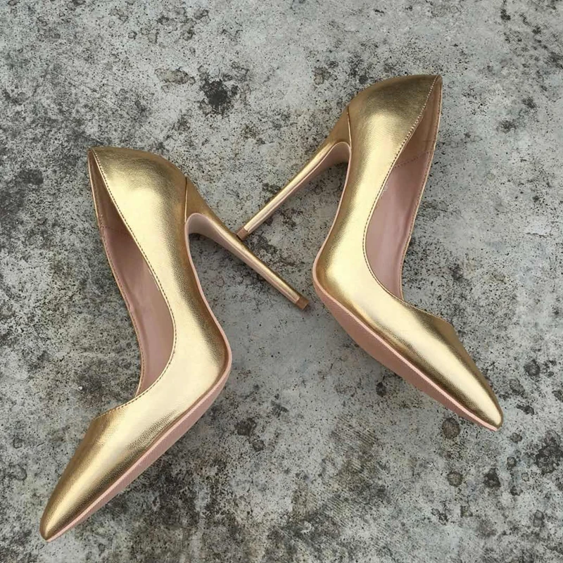 Brand Shoes Woman High Heels Ladies Shoes 12CM Heels Pumps Women Shoes High Heels Sexy Black Beige Wedding Shoes Stiletto