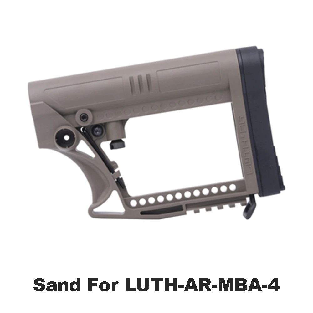 Sand for AR-MBA4 LUTH-AR-MBA-3/4 тактический нейлон Регулируемый Расширенный запас для пневматических пистолетов CS Спорт Пейнтбол страйкбол тактический BD556 приемник коробка передач - Цвет: Sand for AR-MBA4