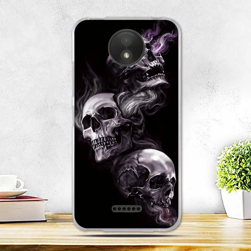 Чехол для Motorola Moto C 5 0 дюйма мягкий силиконовый бампер из ТПУ с рисунком задняя