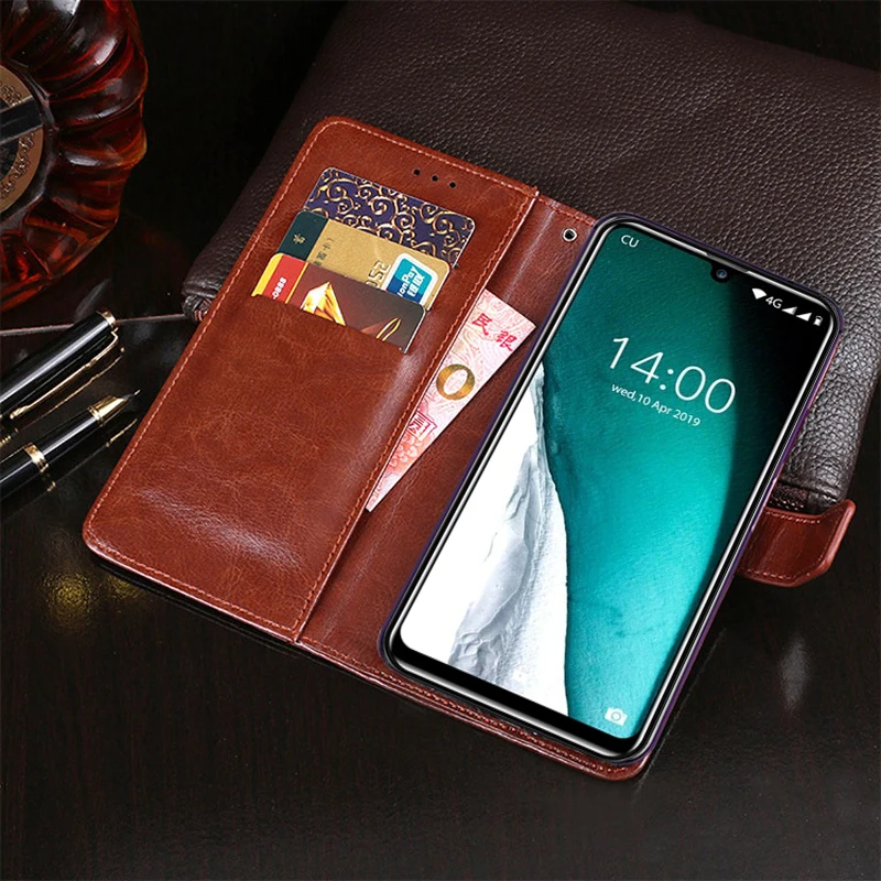 Чехол Oukitel C16 Pro с защитной подставкой, стильный из искусственной кожи, откидная Силиконовая задняя крышка для Oukitel C 16 Pro, кошелек для телефона, Капа 5,71 дюймов