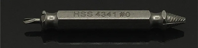 4 шт. набор Hss 4341 титановый экстрактор для удаления сверла разборные винты Болт шпильки скольжения зубы поврежденные сносить гвозди инструмент