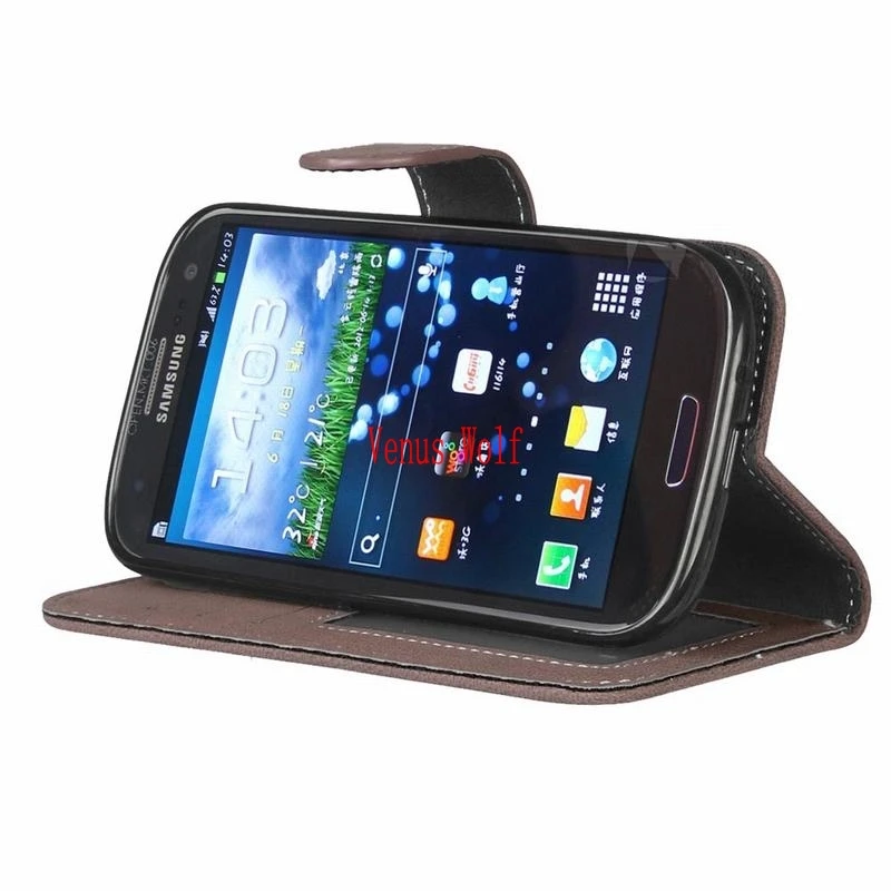 Чехол для samsung Galaxy S3 S3 Mini i8190 GT-i8190 i9301 S3 neo чехол для samsung Galaxy S3 S3 neo Матовый кожаный чехол-держатель