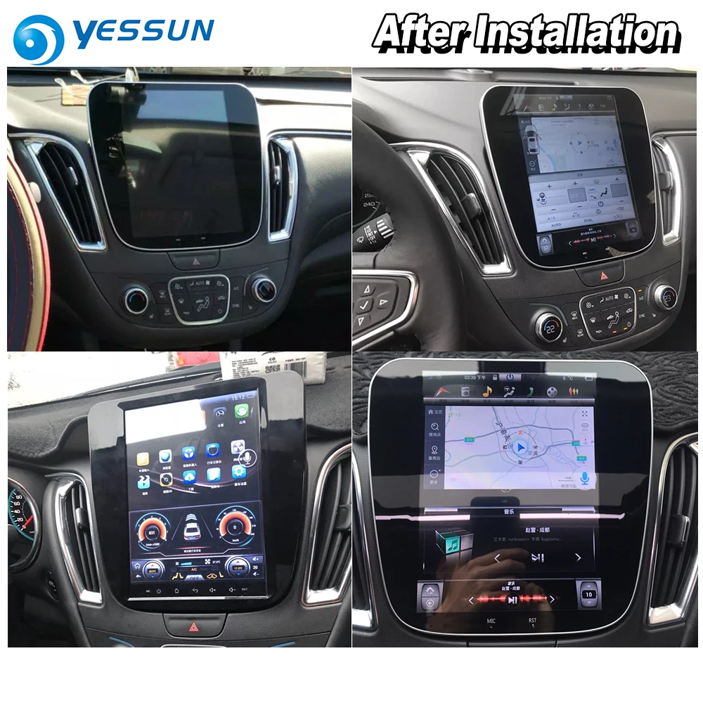 YESSUN 10,4 ''HD супер экран для Chevrolet Malibu~ автомобильный Android Carplay gps Navi карты навигации радио плеер без CD DVD