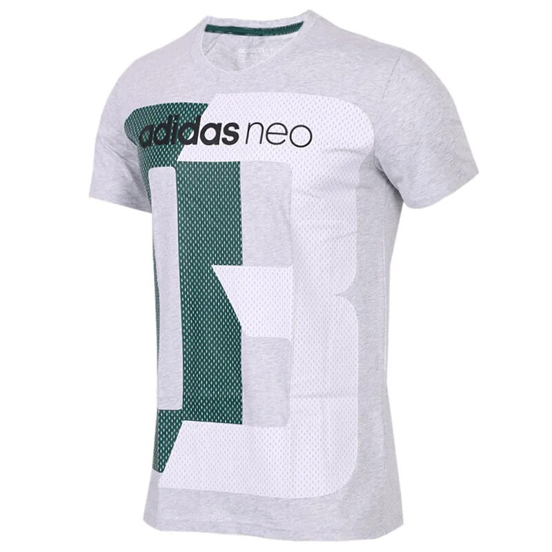 Новое поступление Adidas NEO Label избранного футболка Для мужчин футболки с коротким рукавом спортивная - Цвет: CV9346