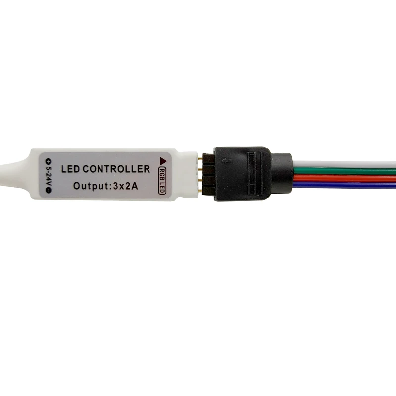 Пайка светодиодный разъем 4PIN RGB Разъем контроллер для 10 мм rgb светодиодные ленты светильник 5050 2835