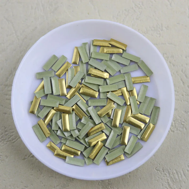 7mm2.5mm of (3) 288 шт./лот, 7 мм* 2,5 мм, прямоугольная железная Горячая фиксация, металлическое с клеем, для горячего бурения, сделай сам, одежда, аксессуары - Цвет: 7mm2.5mm of (3)