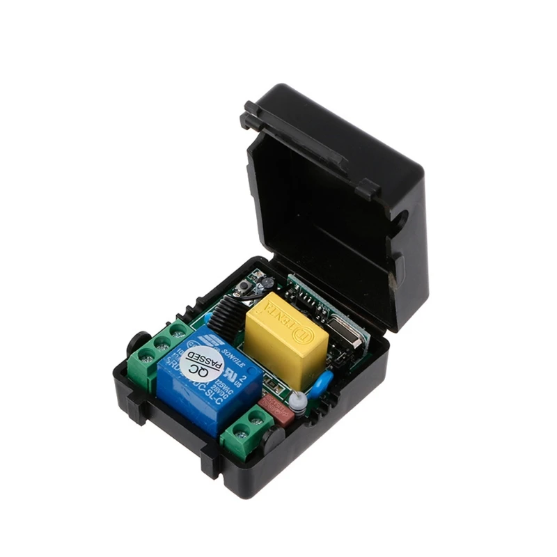 2 AC 220V 10A 1CH RF 433MHz беспроводной пульт дистанционного управления Модуль приемника+ передатчик Комплект для интеллектуального дома - Цвет: 2