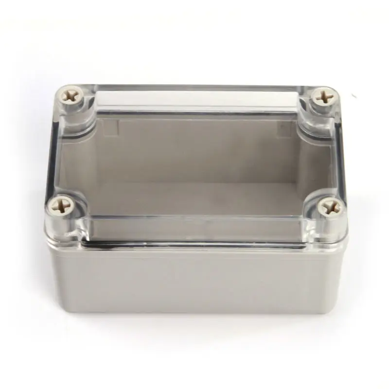 Свободная доставка ABS IP65 внутренне/наружное освещение Изоляционная коррозионно-влагозащищенная прозрачная крышка Электрический распределительный ящик.