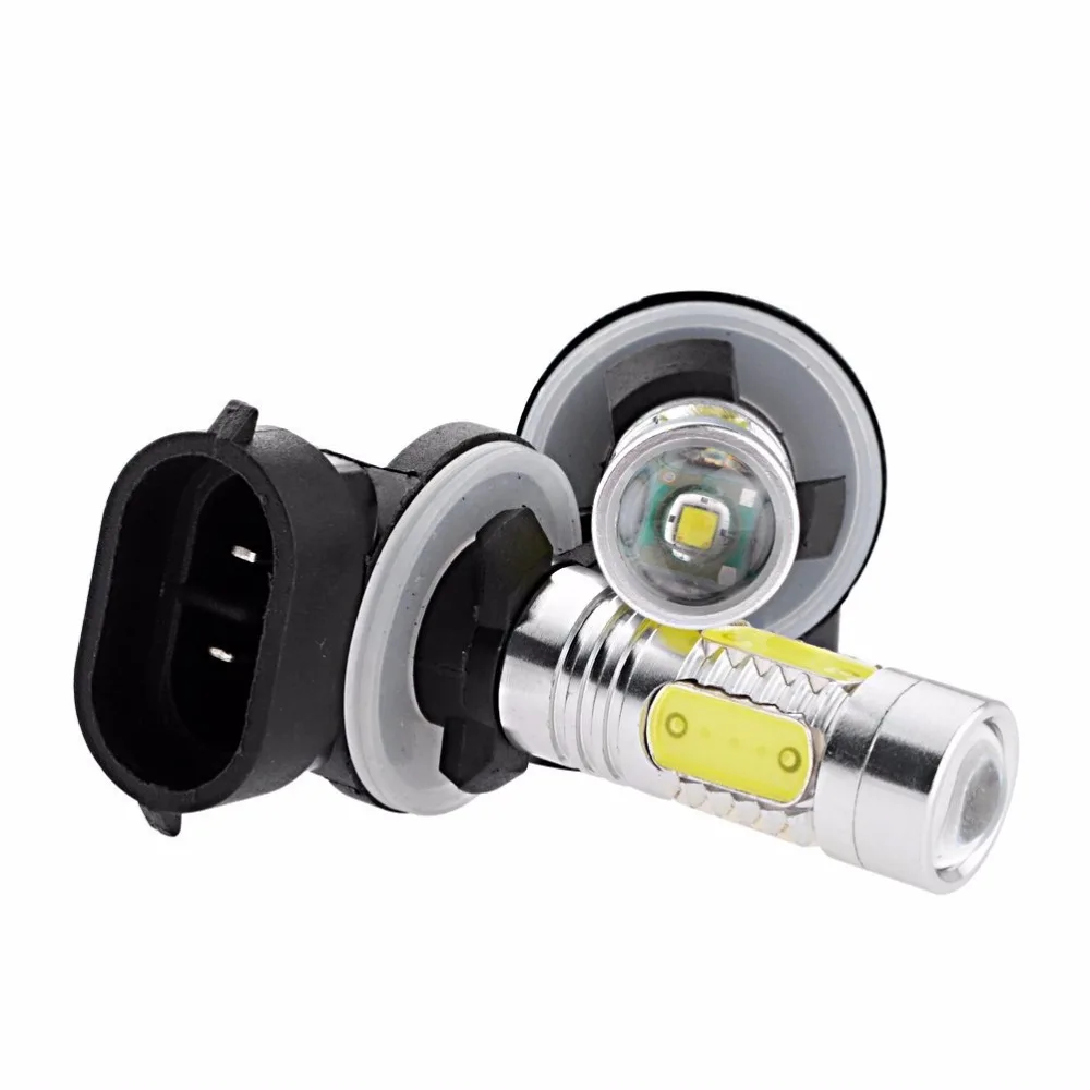2 шт./лот 11 Вт 881 880 889 890 H27 CREE чипы XP E Q5 4 COB LED прожектор светодиодная DRL