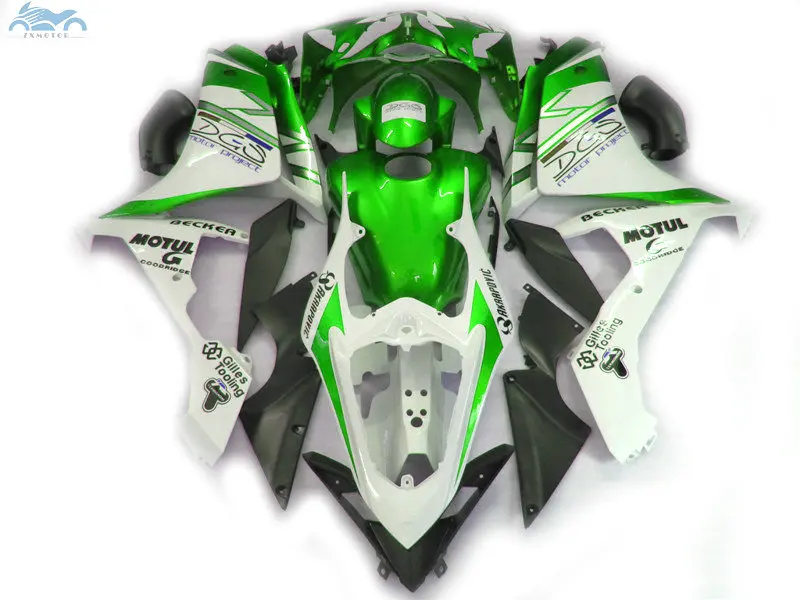 Новый комплект обтекателей под заказ подходит для YAMAHA 2007 2008 YZFR1 YZF R1 07 08