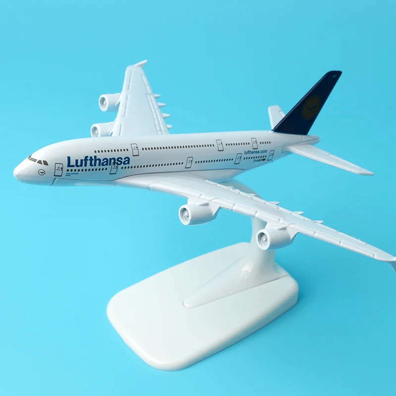 16 см сплав модель самолета Lufthansa Thai Emirates A380 Медвежонок A320 Израиль ОАЭ B777 Бразилия GOL Boeing 737