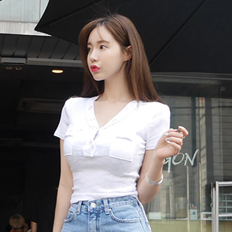 Женская футболка Харадзюку 2019 Sunmmer ривердейл женская Tumblr белая Femme корейский