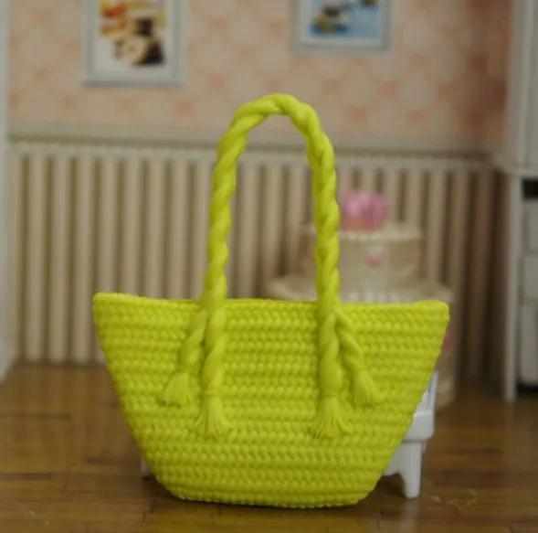 a bag only Куклы аксессуары модные сумки солнцезащитные очки шляпы ожерелье браслет для BB 1:6 куклы BBI00330 - Цвет: a bag only