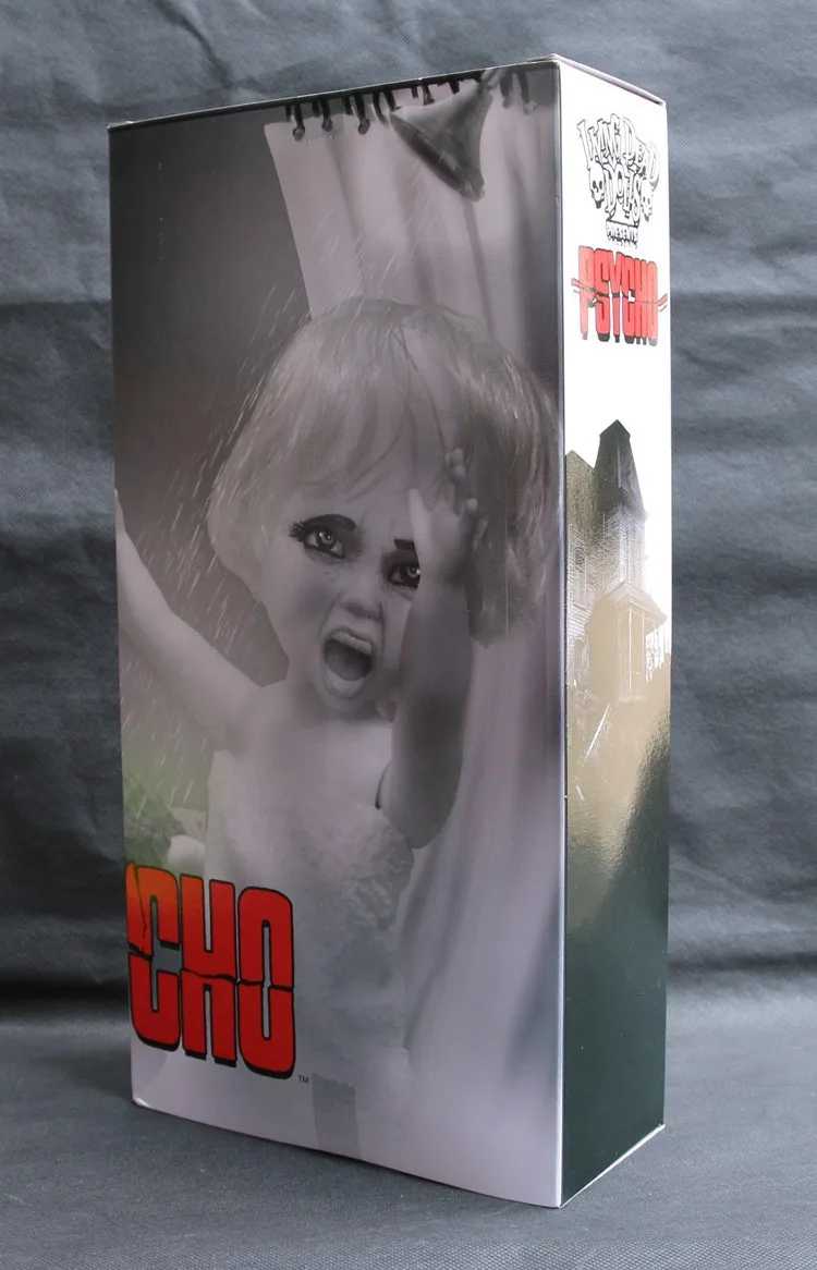 Mezco живых мертвецов Куклы Подарки Хичкока фильма ужасов Psycho»(«милый чудак»), 1" фигурку куклы Коллекция