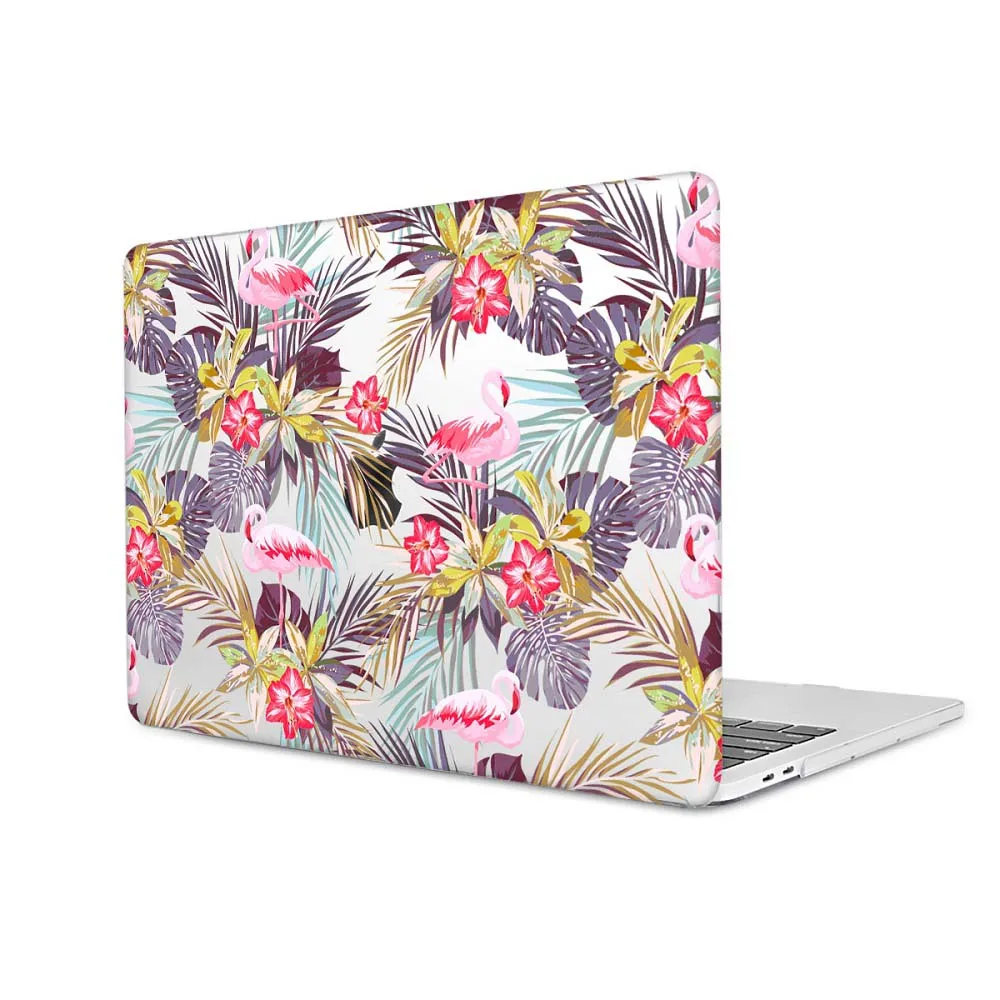 Чехол в цветочном стиле для Macbook Air 11 12 Pro Retina13 15, чехол для ноутбука Mac book 13,3 1" 16 A2141 Touch bar Air 13 A1932 - Цвет: J037