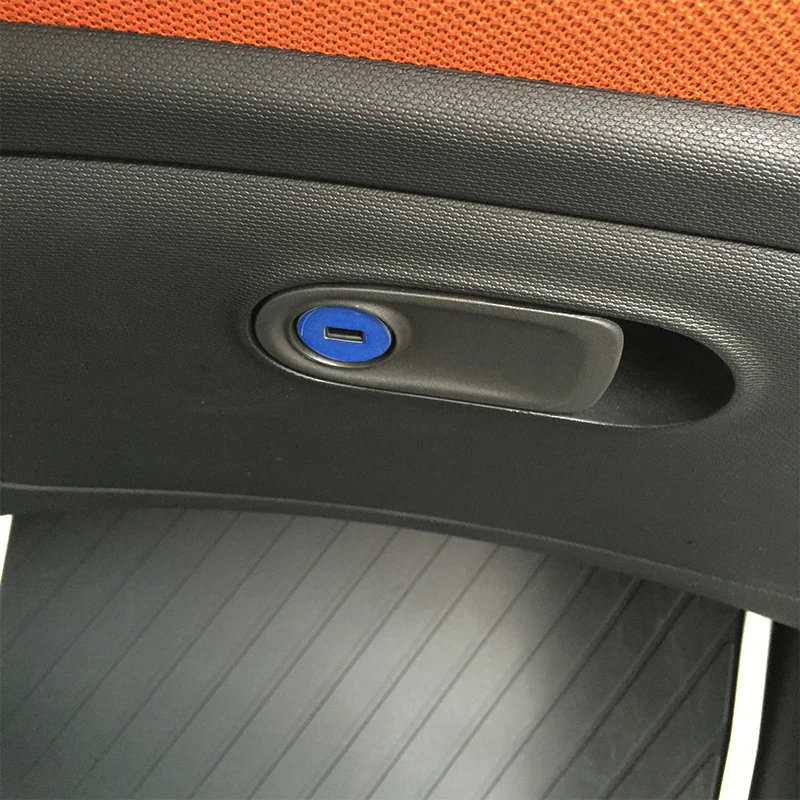 Смарт 453 fortwo автомобильные наклейки для интерьера автомобиля Copilot Glovebox Keyhole