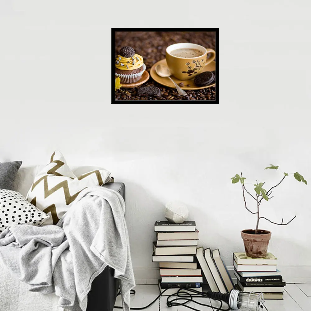 QLuo Новое поступление diy 5d алмазная живопись аксессуары для послеобеденного кофе