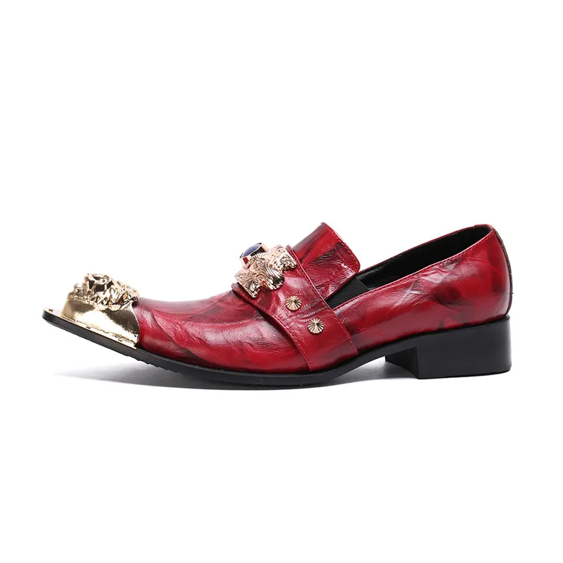 Фабричная индивидуальная Мужская обувь из натуральной кожи модные дизайнерские