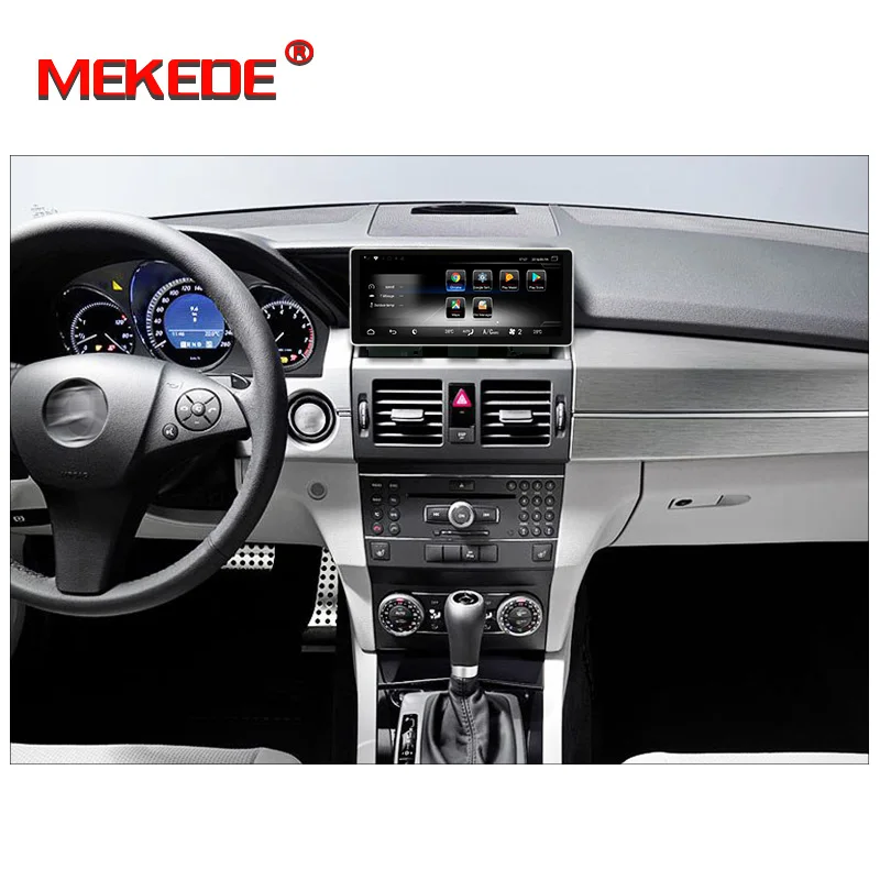 3g ram 32G rom 10,2" Android 7,1 для Mercedes Benz GLK X204 2008 до 2012 gps-навигация, радио, стерео тире мультимедийный плеер