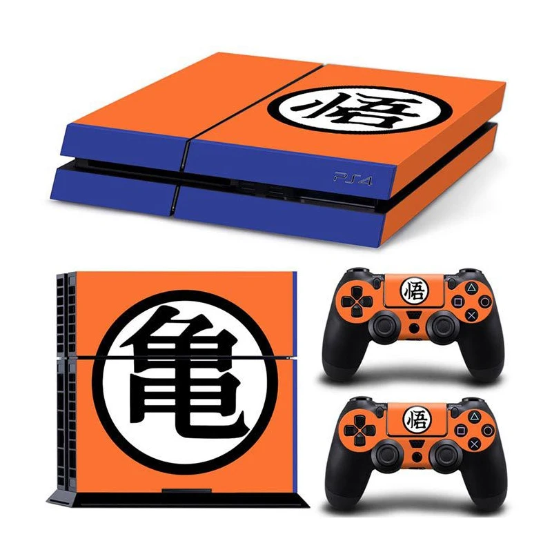 Виниловая наклейка на чехол Dragon Ball Super Son Goku защитная консоль Sony PlayStation 4 и 2