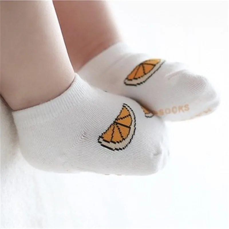 2 Kawaii/хлопковые детские носки детские дышащие носки для мальчиков и девочек, милые Асимметричные нескользящие носки для малышей, 13 стилей подходит для От 1 до 3 лет - Цвет: 2