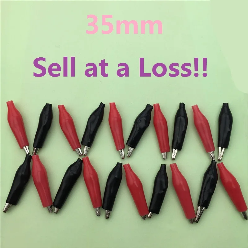 Металлический зажим типа крокодил G99 20 шт./лот 35 мм Электрический для