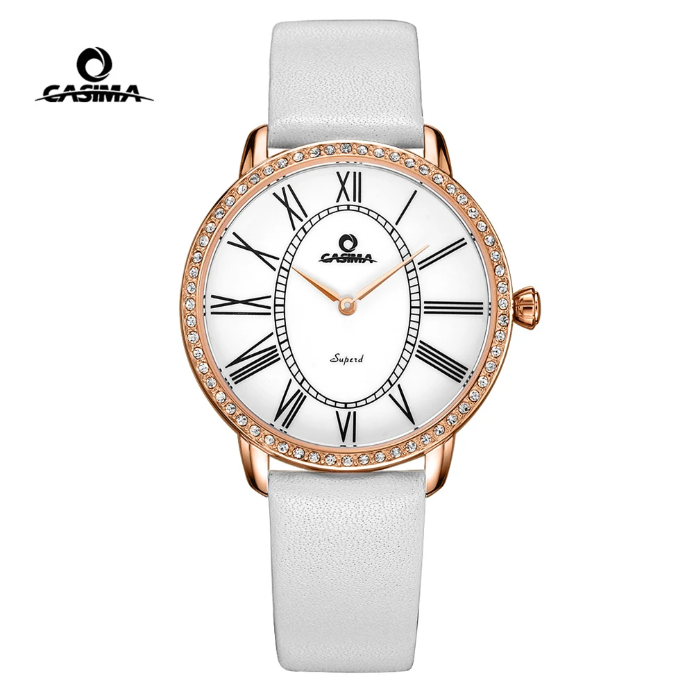 

CASIMA Luxury Brand Women Watches Ladies Fashion Waterproof Casual Rose Gold Silver Dress Quartz Wristwatches Relogio Feminino