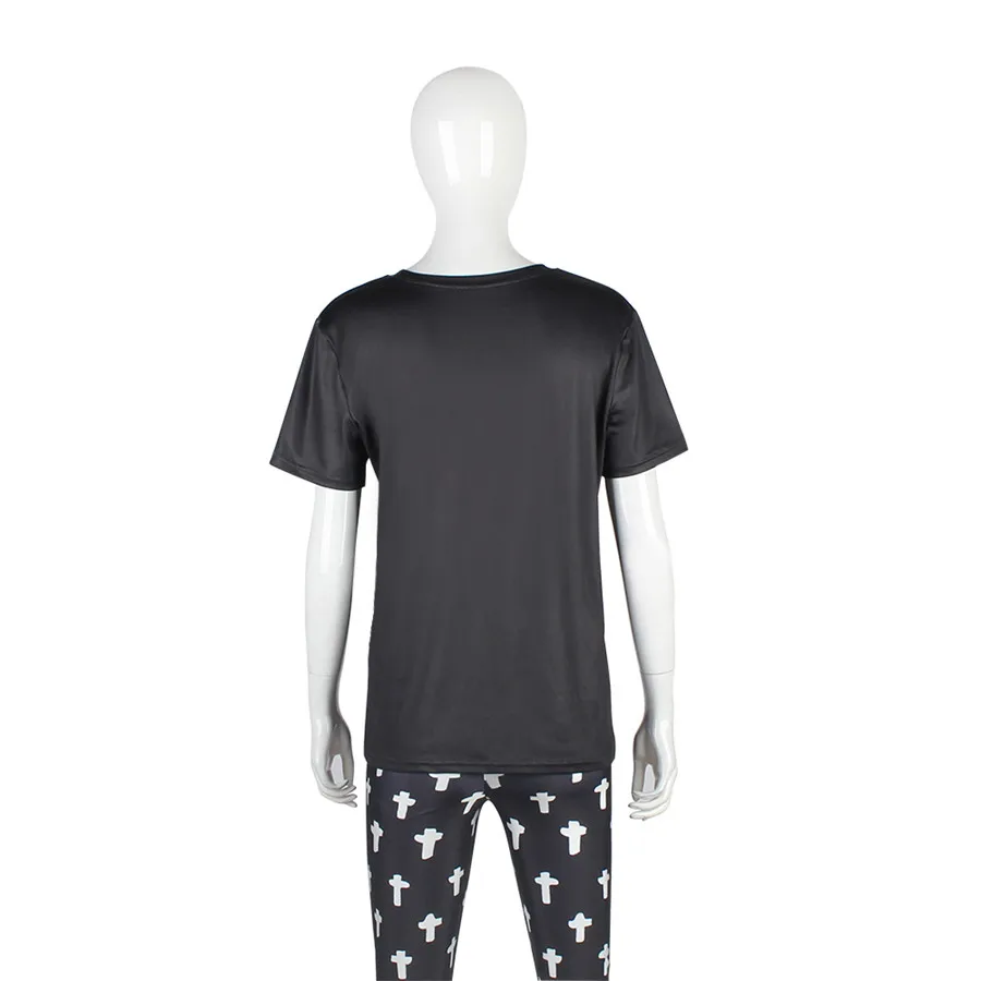 VOGRACE/Рождественские футболки с 3d принтом 2017 г. Модная футболка рыбий волос Рок