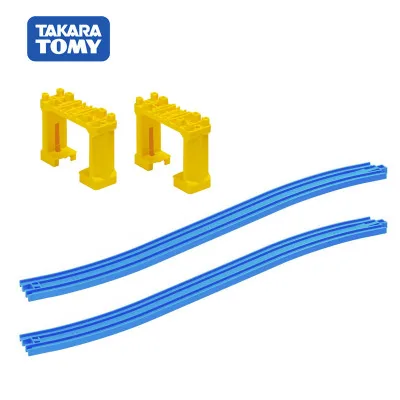 R06 Takara Tomy Plarail Trackmaster пластиковые железнодорожные пути Запчасти Аксессуары кривой/прямой/блок/мост игрушки новые - Цвет: R06