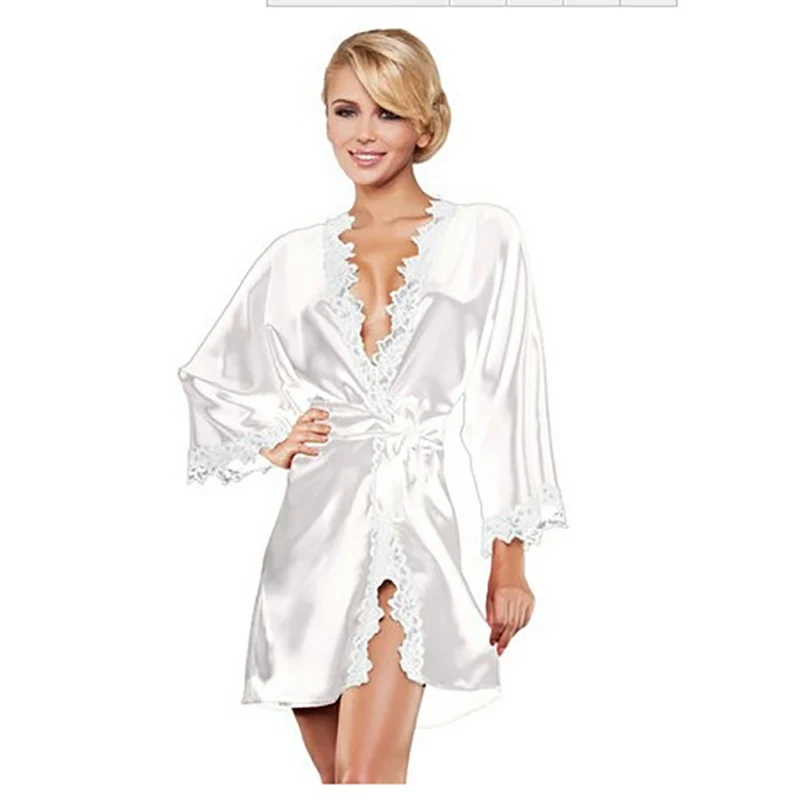 YUFEIDA женское сексуальное ночное белье из мягкого шифона с длинным рукавом и