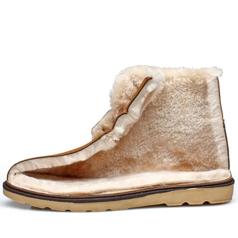 Мужские Нескользящие ботинки черные с высокой нескользящей подошвой на мягкой и