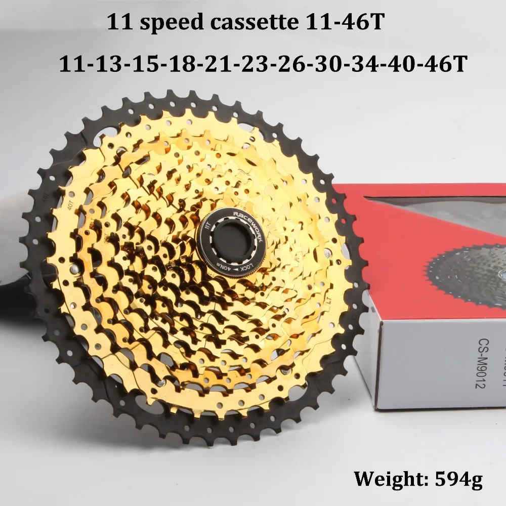 Shimano SLX M7000 MTB 11 Переключатель скоростей задний переключатель с RACEWORK 46T кассета и YBN