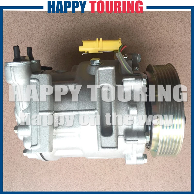 SD7C16 AC компрессор для PEUGEOT 407 SW 2,0 HDi 135 100KW 136CV 2004-9683055180 9670022580 9684141780 9671333180 6453WX 1318
