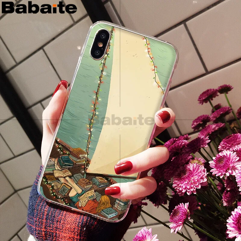 Книги для чтения защитный мобильный телефон чехол Apple iPhone 8 7 6 6S Plus X XS max 5 5S SE XR