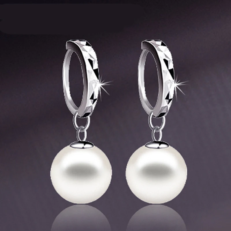 1 пара женские серьги с жемчугом класса AAA|earrings fashion|aaa pearlsmirror earrings |