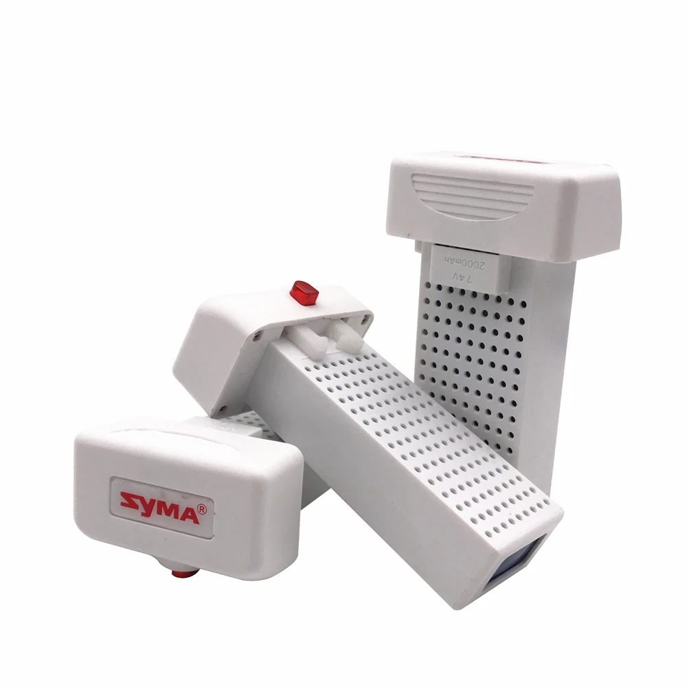 Bater&iacute;a Original de 7,4 V y 2000mAh para Syma X8SW, X8SC, X8, Lipo, Ultra alta capacidad, piezas de cuadric&oacute;ptero RC-4